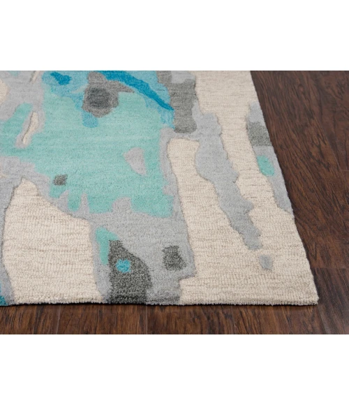 Rizzy Connie Post  Area Rug CNP104 8' x 10' Beige/Blue