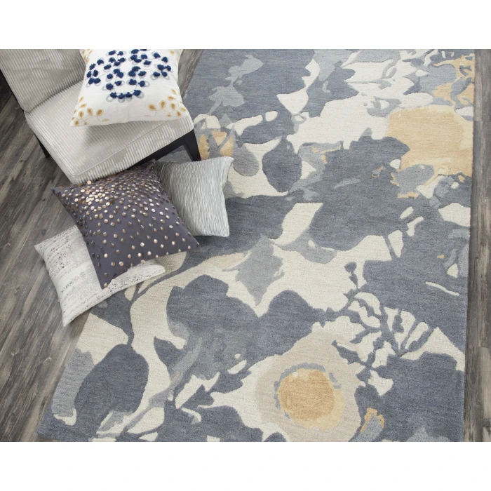 Rizzy Connie Post  Area Rug CNP106 8' x 10' Gray/Beige