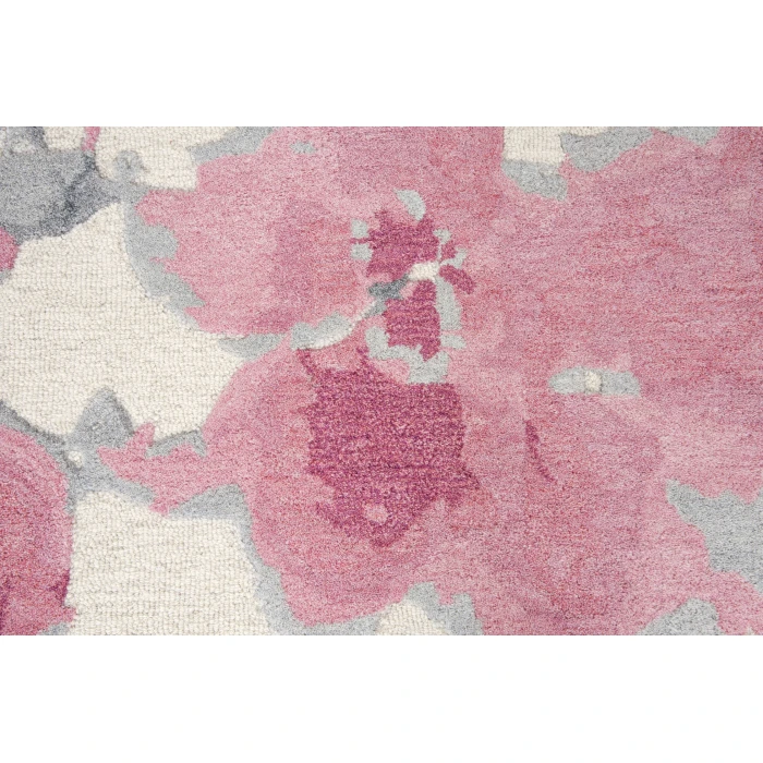 Rizzy Connie Post  Area Rug CNP108 5' x 8' Beige/Pink