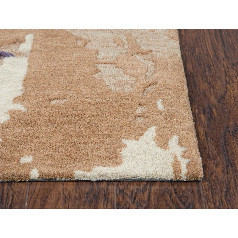 Rizzy Connie Post  Area Rug CNP111 8' x 10' Orange/Beige
