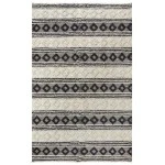 Rizzy Home Capri CPI104 Beige / Navy Area Rug 8 ft. 6 in. X 11 ft. 6 in. Rectangle