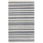 Rizzy Home Capri CPI107 Ivory / Blue Area Rug 7 ft. 6 in. X 9 ft. 6 in. Rectangle