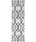 Rizzy Caterine Area Rug CE9526 2'6" x 8' grey