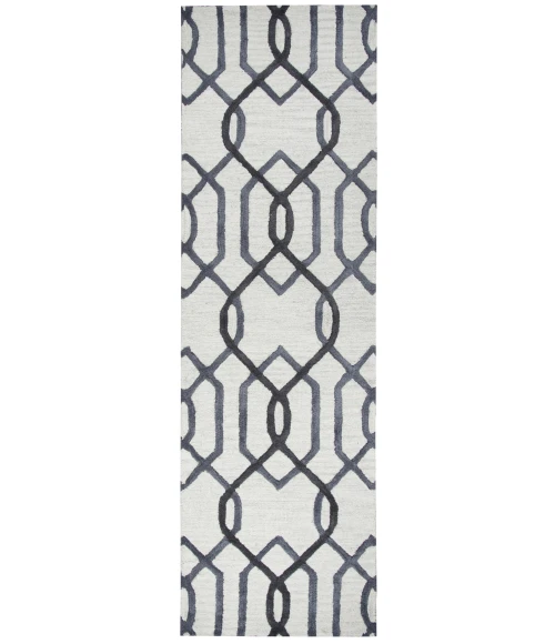Rizzy Caterine Area Rug CE9526 2'6" x 8' grey