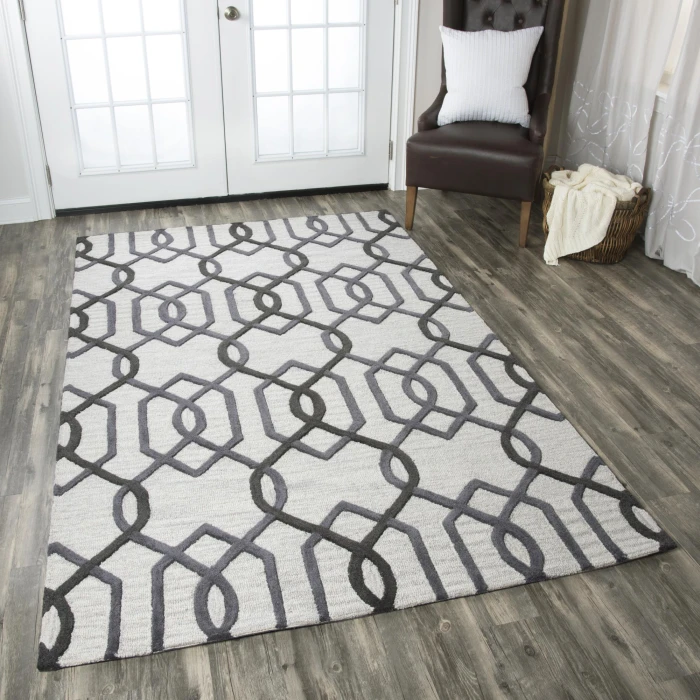 Rizzy Caterine Area Rug CE9526 10' x 14' grey