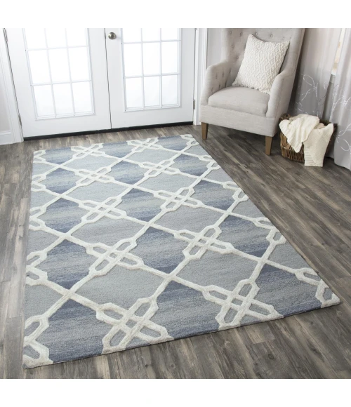 Rizzy Caterine Area Rug CE9605 8' x 10' Blue
