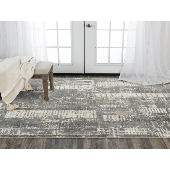 Rizzy Couture CUT113 Gray Area Rug