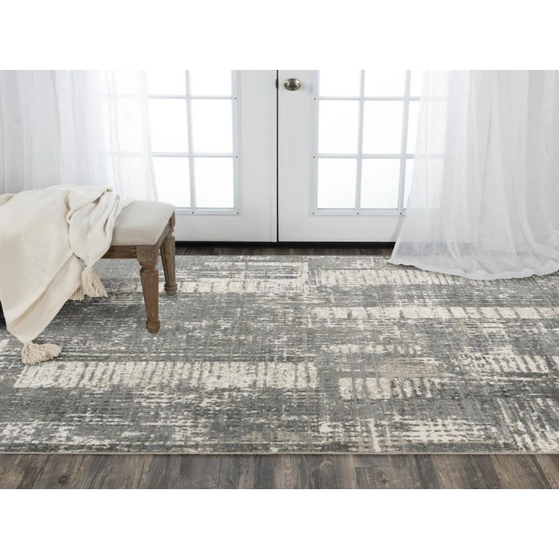 Rizzy Couture CUT113 Gray Area Rug