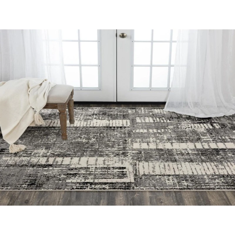 Rizzy Couture CUT115 Gray Area Rug