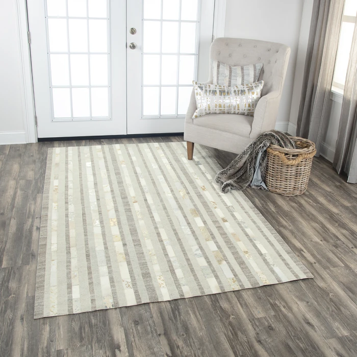 Rizzy Wild Thing Area Rug WDT101 5' x 8' Beige
