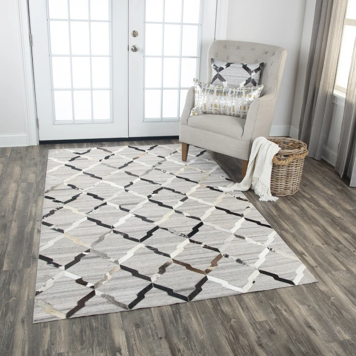 Rizzy Wild Thing Area Rug WDT103 8' x 10' Gray