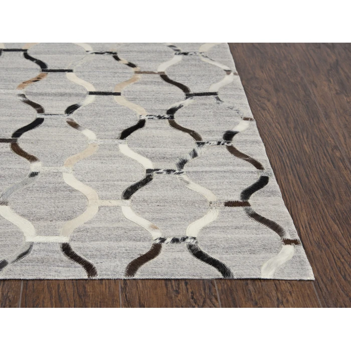 Rizzy Wild Thing Area Rug WDT104 5' x 8' Gray