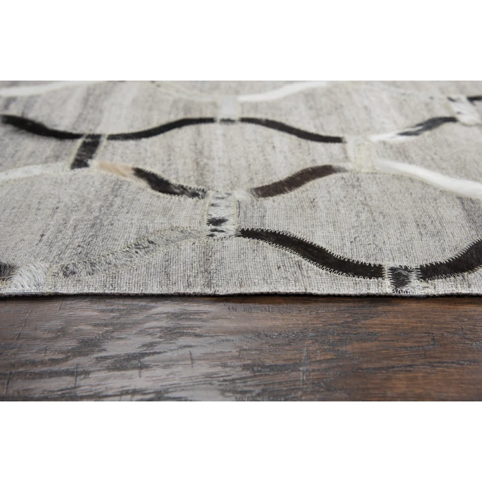 Rizzy Wild Thing Area Rug WDT104 5' x 8' Gray