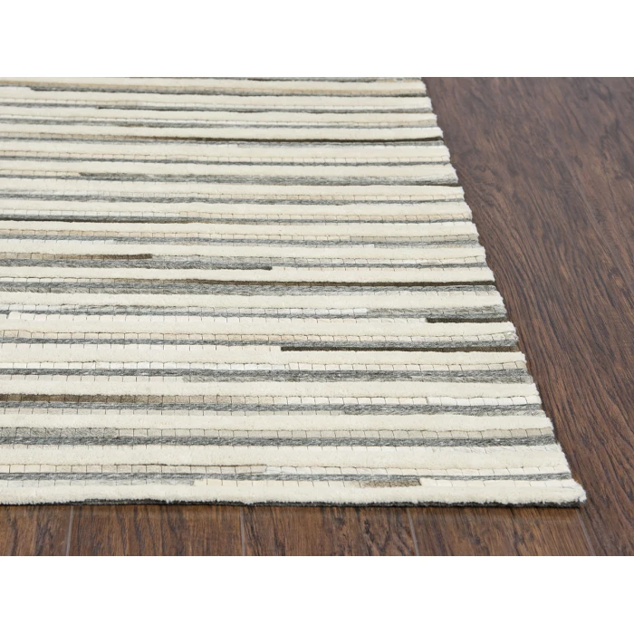 Rizzy Wild Thing Area Rug WDT106 5' x 8' Gray