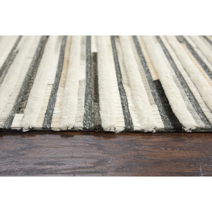 Rizzy Wild Thing Area Rug WDT106 5' x 8' Gray