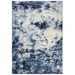 Rizzy Home Everything Old Is New Again ENA103 Blue / Ivory Area Rug 5 ft. 3 in. X 7 ft. 7 in. Rectangle