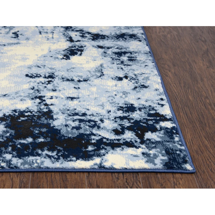 Rizzy Everything Old Is New Again Area Rug ENA103 5'3" x 7'7" Blue