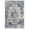 Rizzy Home Everything Old Is New Again ENA106 Ivory / Blue Area Rug 5 ft. 3 in. X 7 ft. 7 in. Rectangle