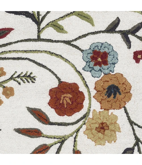 Rizzy Dimensions Area Rug DI1466 10' Round ivory