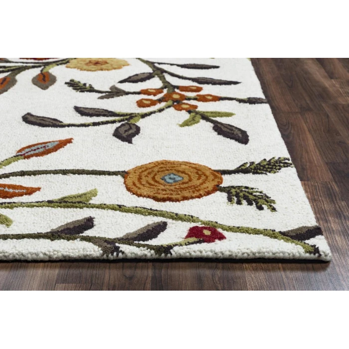 Rizzy Dimensions Area Rug DI1466 3' x 5' ivory