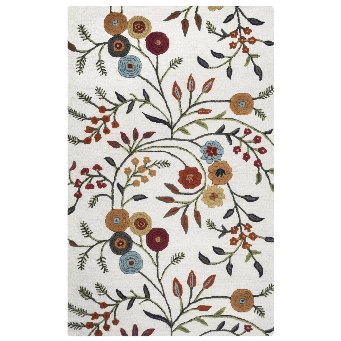 Rizzy Dimensions Area Rug DI1466 3' x 5' ivory