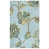Rizzy Home Dimensions DI1615 Light Blue Area Rug 5 ft. X 8 ft. Rectangle