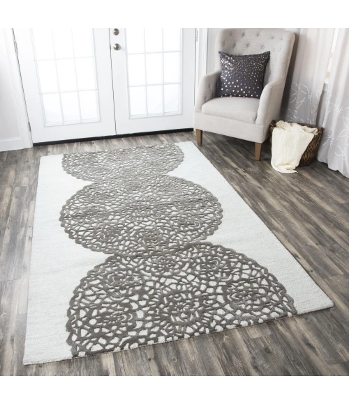 Rizzy Dimensions Area Rug DI2456 12' x 15' grey