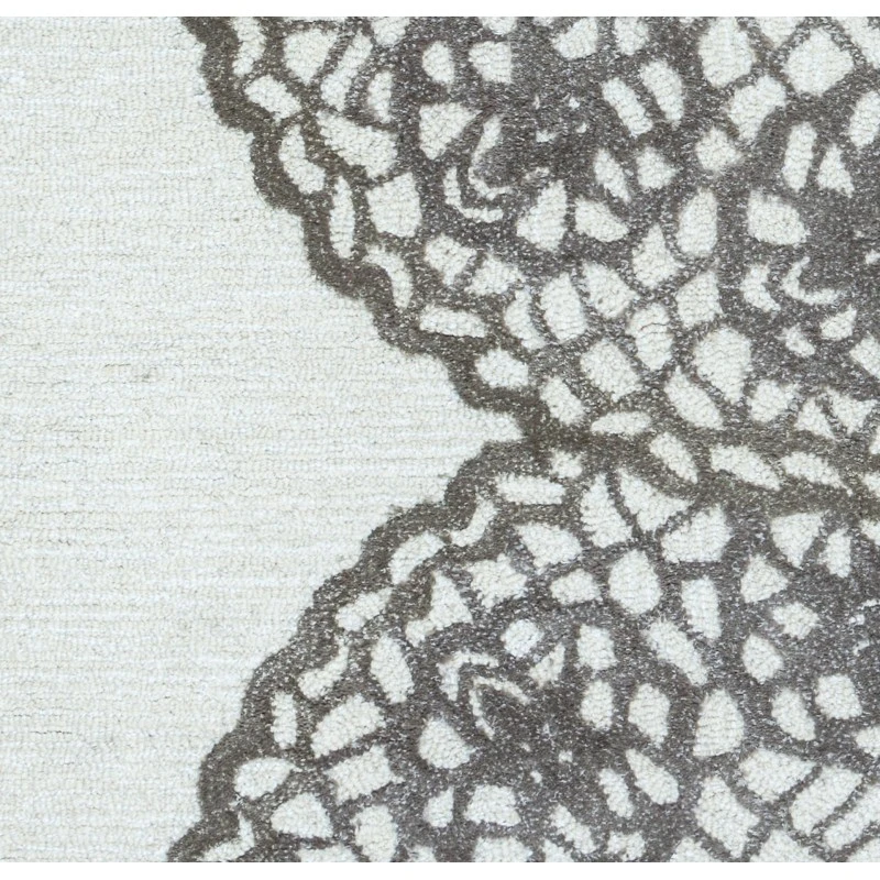 Rizzy Dimensions Area Rug DI2456 10' Round grey