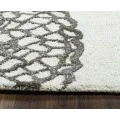 Rizzy Dimensions Area Rug DI2456 10' Round grey