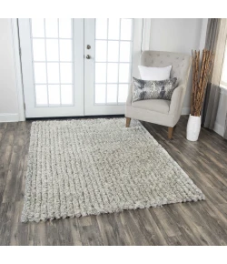 Rizzy Home DORA DRA102 White Area Rug 7 ft. 6 in. X 9 ft. 6 in. Rectangle