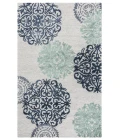 Rizzy Eden Harbor Area Rug EH8640 5' x 8' Navy