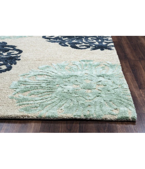 Rizzy Eden Harbor Area Rug EH8640 5' x 8' Navy