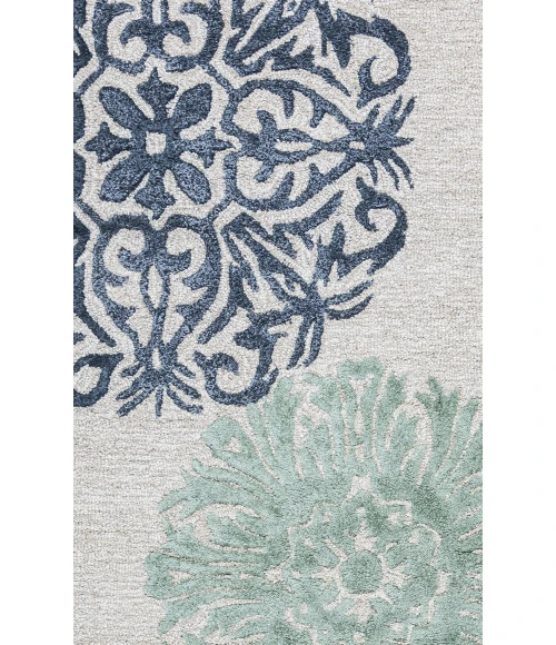 Rizzy Eden Harbor Area Rug EH8640 5' x 8' Navy