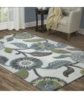 Rizzy Eden Harbor Area Rug EH8642 10' Round sage/blue--teal