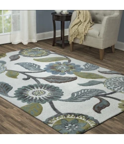 Rizzy Home Eden Harbor EH8642 Ivory Area Rug 10 ft. Round