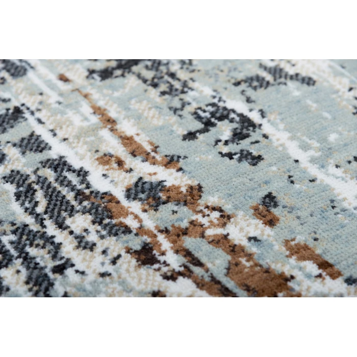 Rizzy Elite Area Rug ELT876 2'6" x 8' Lt. Gray