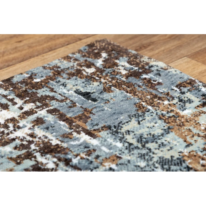 Rizzy Elite Area Rug ELT876 2'6" x 8' Lt. Gray