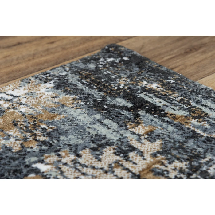 Rizzy Elite Area Rug ELT860 2'6" x 8' Charcoal