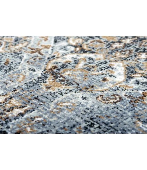 Rizzy Elite Area Rug ELT911 2'6" x 8' Gray