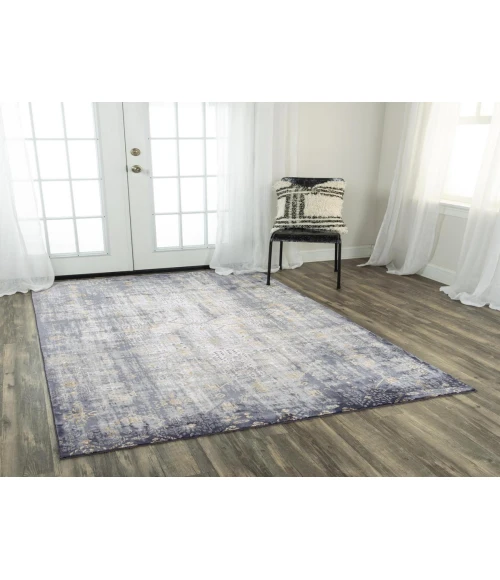 Rizzy Emerge Area Rug EMG925 5'3" x 7'6" Gold/Charcoal