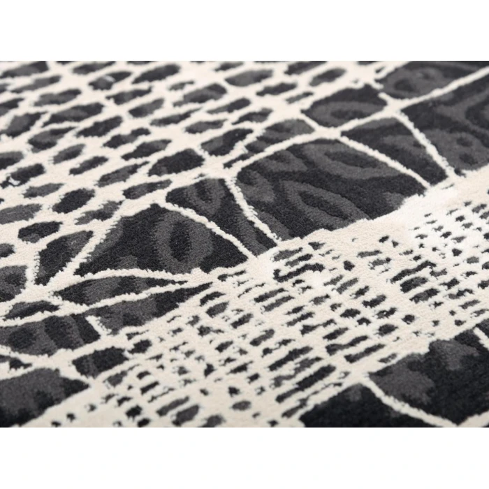 Rizzy Emerge Area Rug EMG926 5'3" x 7'6" Beige/Black