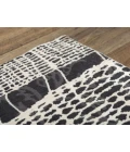 Rizzy Emerge Area Rug EMG926 5'3" x 7'6" Beige/Black