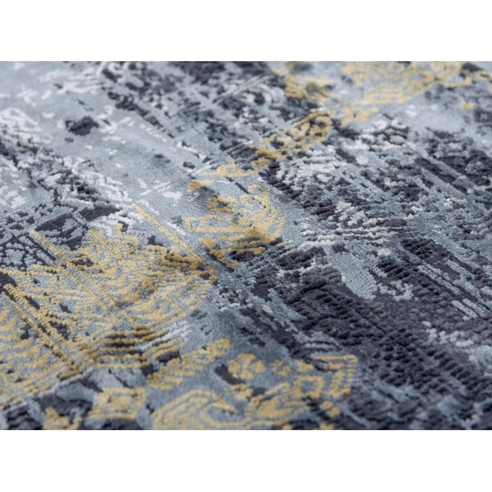 Rizzy Emerge Area Rug EMG928 8'6" x 11'10" Gray/Black
