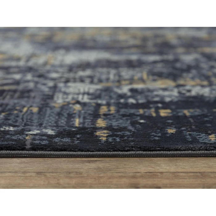 Rizzy Emerge Area Rug EMG928 8'6" x 11'10" Gray/Black