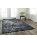 Rizzy Emerge Area Rug EMG928 5'3" x 7'6" Gray/Black