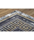 Rizzy Emerge Area Rug EMG923 7'10" x 9'10" Black/Beige