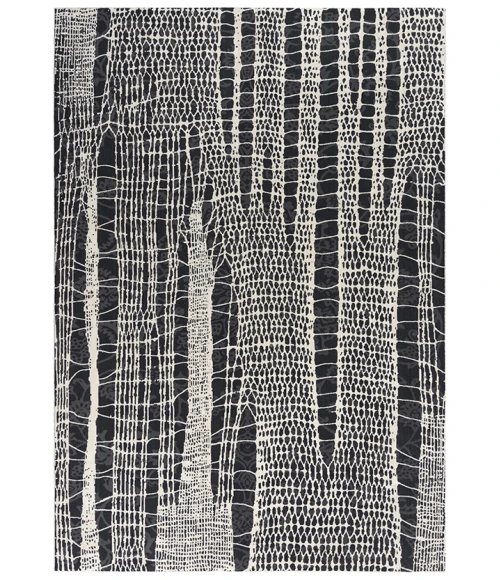 Rizzy Emerge Area Rug EMG926 5'3" x 7'6" Beige/Black