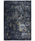 Rizzy Emerge Area Rug EMG928 5'3" x 7'6" Gray/Black