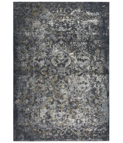 Rizzy Home Emerge EMG929 Gray / Dark Gray Area Rug 5 ft. 3 in. X 7 ft. 6 in. Rectangle