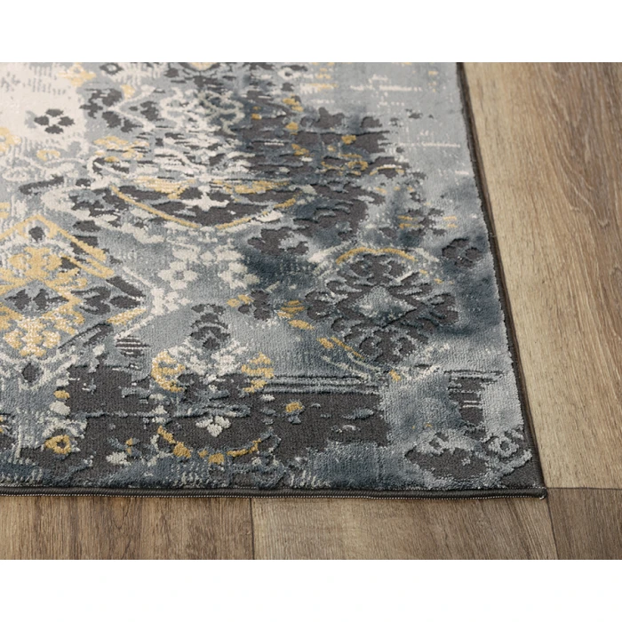 Rizzy Emerge Area Rug EMG929 5'3" x 7'6" Gray/Dk. Gray